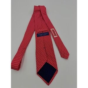 Vineyard Vines New York Giants NFL Silk Tie Red/Pink NY LogoCustomCollection